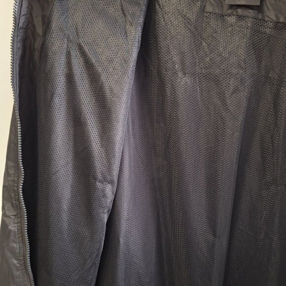 i5 Apparel Windbreaker Black Mens XL Lightweight Zip Hood Outdoor Jog Jacket - Picture 9 of 11